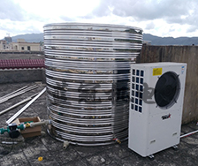 珠海斗門出租房空氣能熱水工程案例