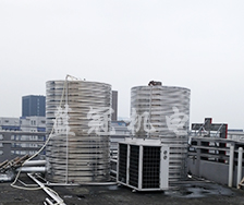 珠海市南屏藍(lán)山假日酒店空氣能熱水工程