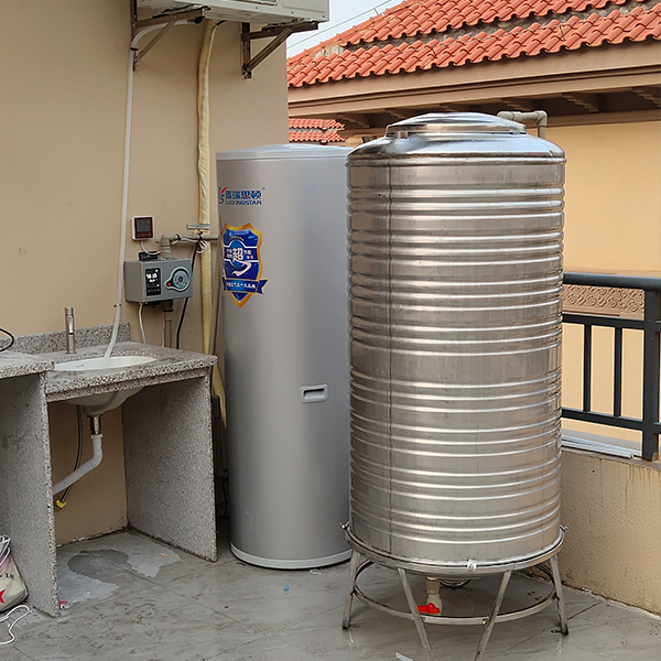 江門(mén)易總別墅熱水工程案例