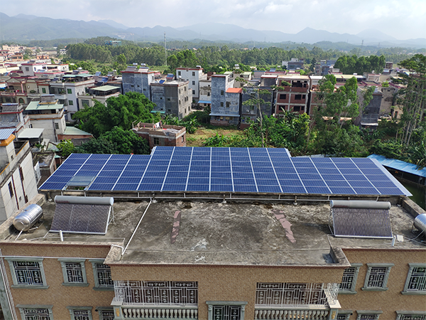 東莞厚街郭姐家用太陽(yáng)能光伏發(fā)電案例