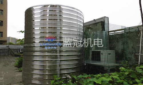 藍(lán)灣健身會(huì)所空氣能熱水器工程