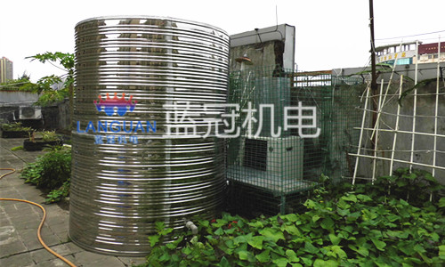 藍(lán)灣健身會(huì)所空氣能熱水器工程