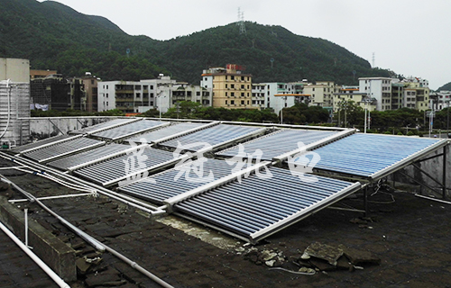 大型商用太陽能熱水工程