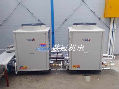 建安集團工地宿舍空氣能熱水器工程