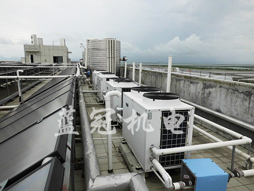 三一重工工廠熱水工程細(xì)節(jié)圖