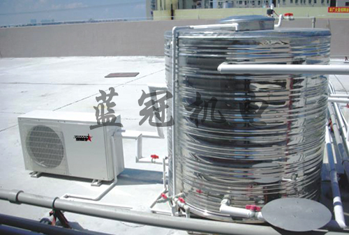 珠海王總別墅空氣能熱水工程
