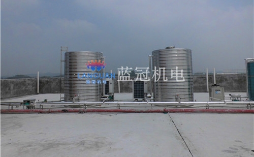 藍(lán)冠機(jī)電空氣能熱水工程
