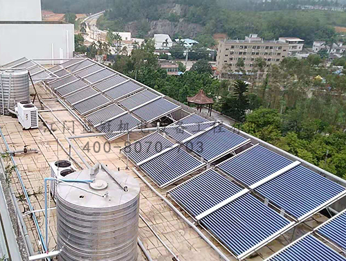 江門世逸電子空氣能改造工程3臺(tái)5P空氣能熱水器
