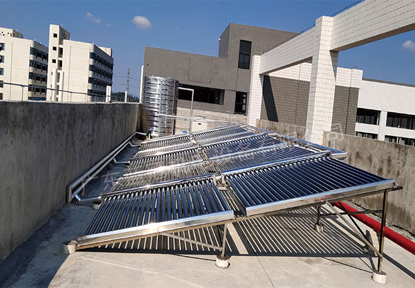 太陽(yáng)能+空氣能熱水工程