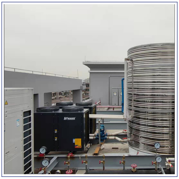 大型商用空氣能熱水設備